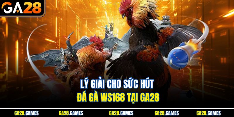 Lý giải cho sức hút đá gà WS168 tại Ga28