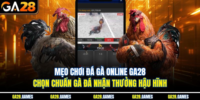 mẹo chơi đá gà online Ga28